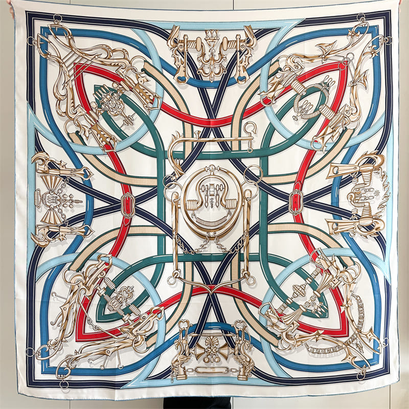 MaraSilk Pure Mulberry Silk Scarf - Square Twill MS886 53" x 53" MS88601