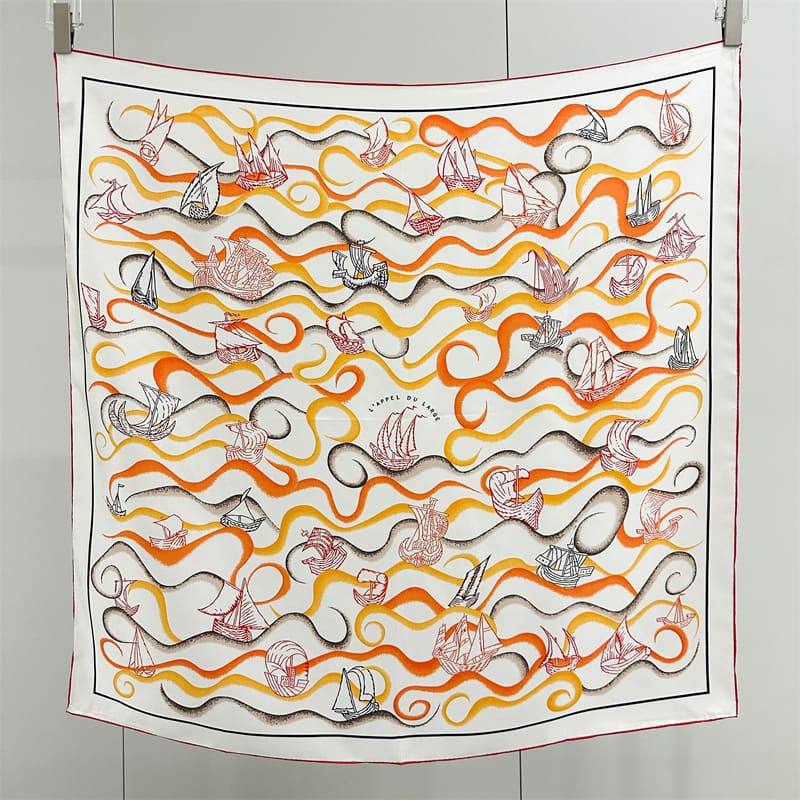 MaraSilk Pure Mulberry Silk Scarf - Square Twill MS930 34" x 34" MS93001