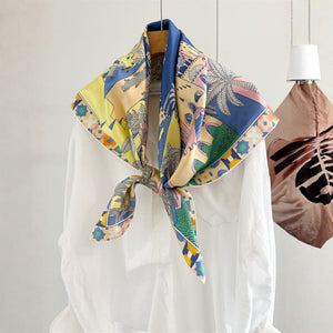 MaraSilk Pure Mulberry Silk Scarf - Square Twill MS931