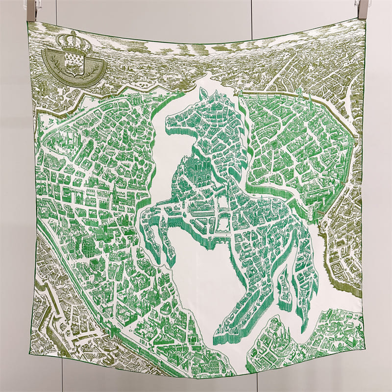 MaraSilk Pure Mulberry Silk Scarf - Square Twill MS932 34" x 34" MS93201