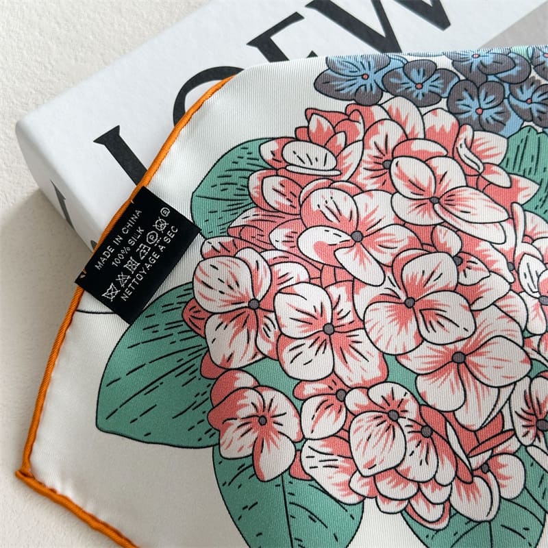 MaraSilk Pure Mulberry Silk Scarf - Square Twill MS934