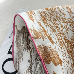 MaraSilk Pure Mulberry Silk Scarf - Square Twill MS935