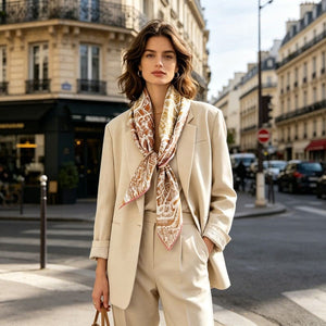 MaraSilk Pure Mulberry Silk Scarf - Square Twill MS935