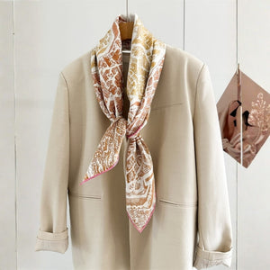 MaraSilk Pure Mulberry Silk Scarf - Square Twill MS935 34" x 34" MS93501