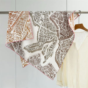 MaraSilk Pure Mulberry Silk Scarf - Square Twill MS935