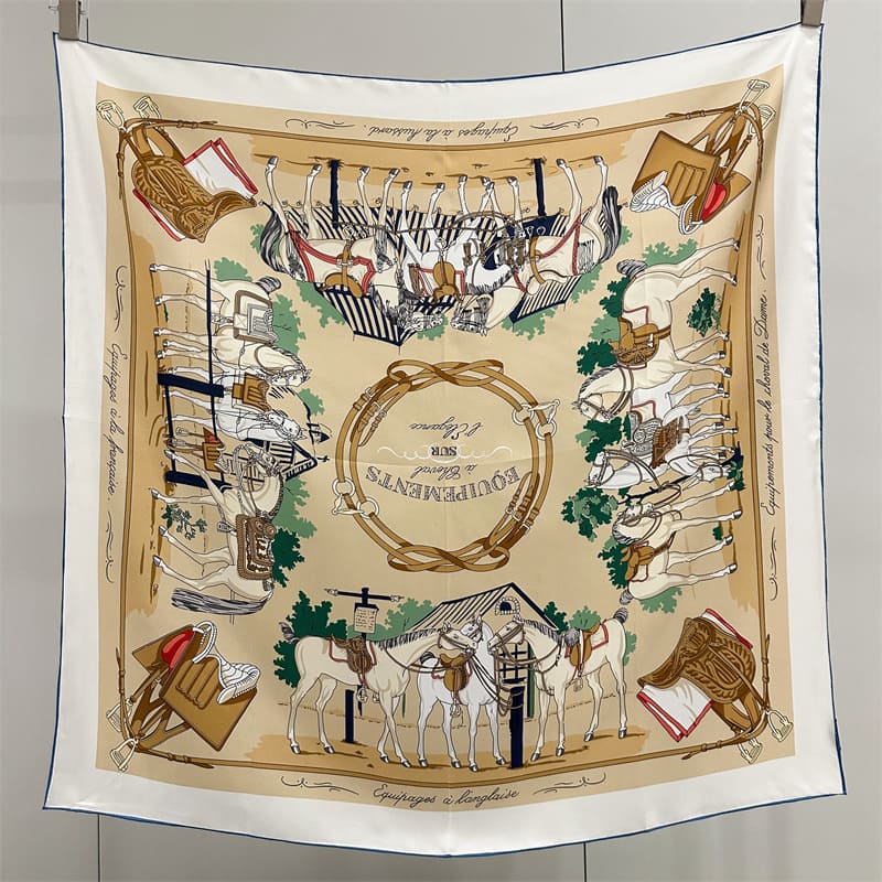 MaraSilk Pure Mulberry Silk Scarf - Square Twill MS937 34" x 34" MS93702