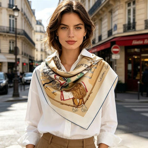 MaraSilk Pure Mulberry Silk Scarf - Square Twill MS937