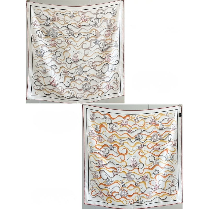 MaraSilk Pure Mulberry Silk Scarf - Square Twill MS942