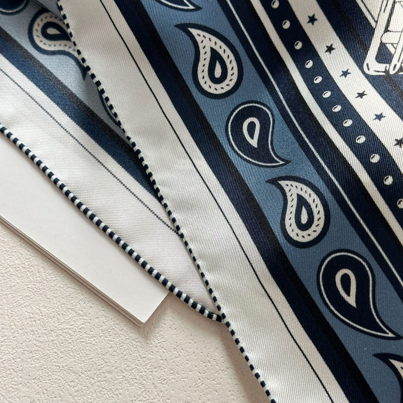 MaraSilk Pure Mulberry Silk Scarf - Square Twill MS959