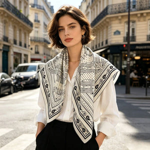 MaraSilk Pure Mulberry Silk Scarf - Square Twill MS959