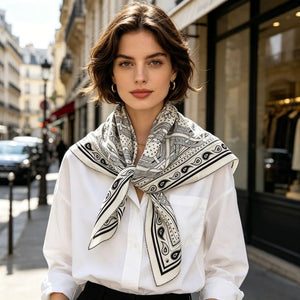 MaraSilk Pure Mulberry Silk Scarf - Square Twill MS959