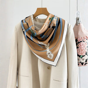 MaraSilk Pure Mulberry Silk Scarf - Triangle Twill MS953