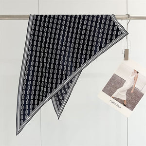 MaraSilk Pure Mulberry Silk Scarf - Triangle Twill MS953