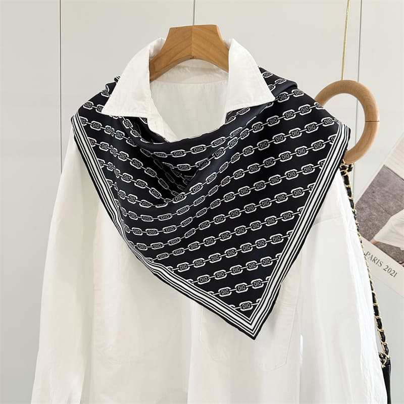 MaraSilk Pure Mulberry Silk Scarf - Triangle Twill MS953