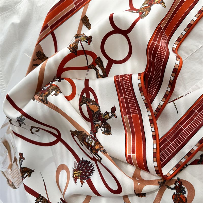 MaraSilk Pure Mulberry Silk Scarf - Triangle Twill MS954