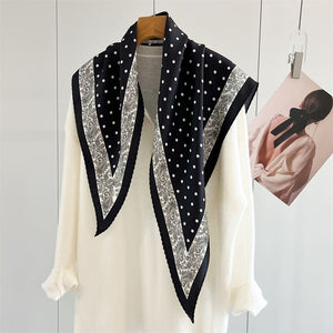 MaraSilk Pure Mulberry Silk Scarf - Triangle Twill MS955