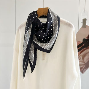 MaraSilk Pure Mulberry Silk Scarf - Triangle Twill MS955