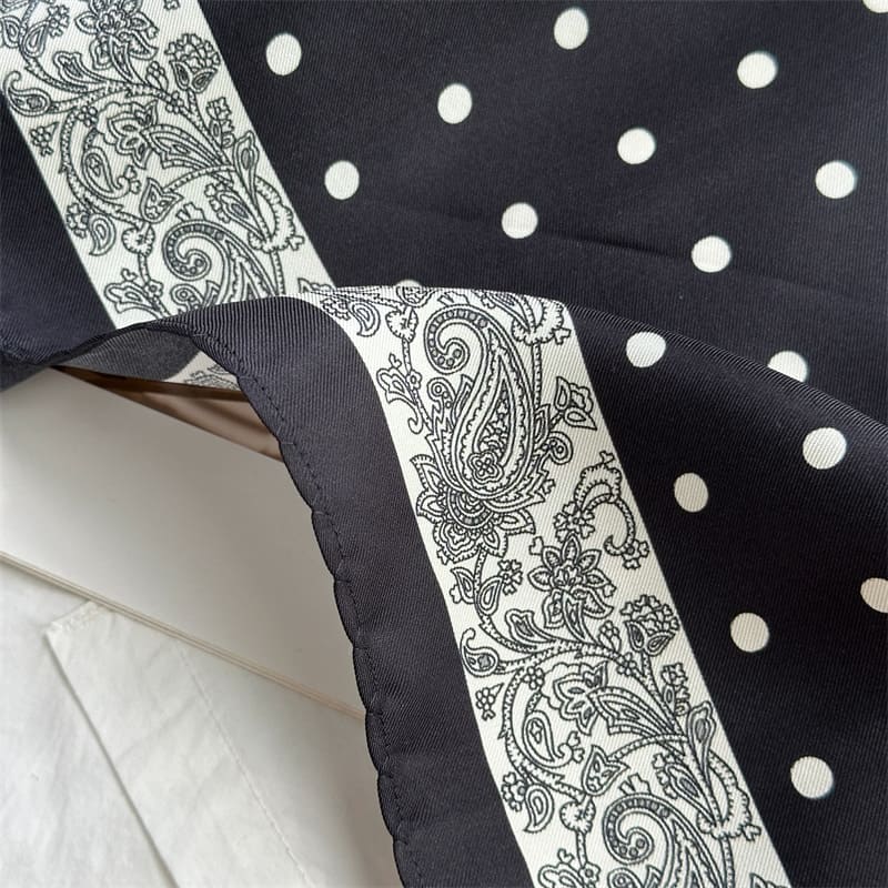 MaraSilk Pure Mulberry Silk Scarf - Triangle Twill MS955