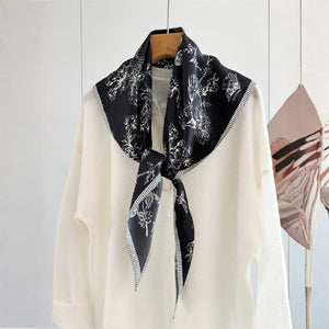 MaraSilk Pure Mulberry Silk Scarf - Triangle Twill MS955