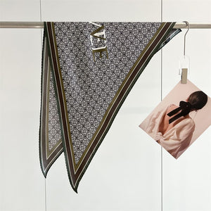 MaraSilk Pure Mulberry Silk Scarf - Triangle Twill MS955 51" x 33" x 33" MS95508