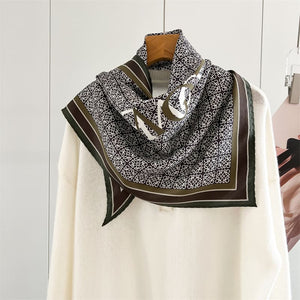 MaraSilk Pure Mulberry Silk Scarf - Triangle Twill MS955