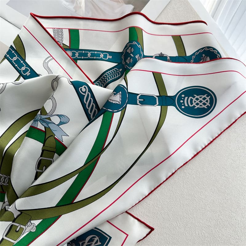 MaraSilk Pure Mulberry Silk Scarf - Triangle Twill MS956