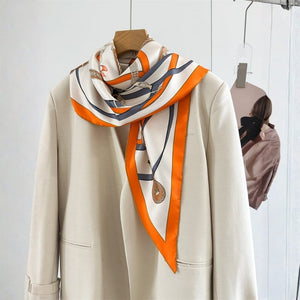 MaraSilk Pure Mulberry Silk Scarf - Triangle Twill MS956