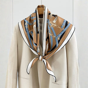 MaraSilk Pure Mulberry Silk Scarf - Triangle Twill MS956