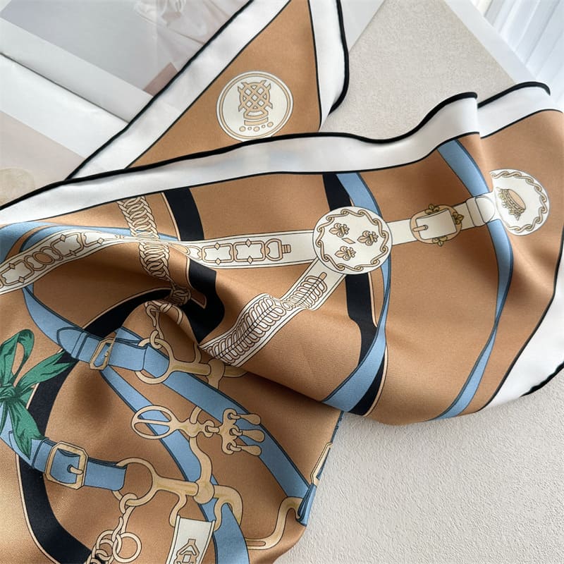 MaraSilk Pure Mulberry Silk Scarf - Triangle Twill MS956