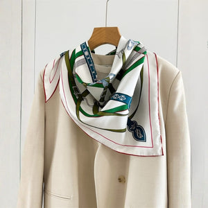 MaraSilk Pure Mulberry Silk Scarf - Triangle Twill MS956