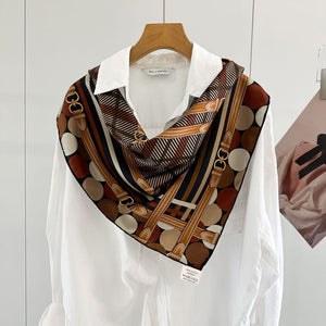 MaraSilk Pure Mulberry Silk Scarf - Triangle Twill MS964
