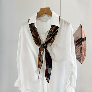 MaraSilk Pure Mulberry Silk Scarf - Triangle Twill MS964