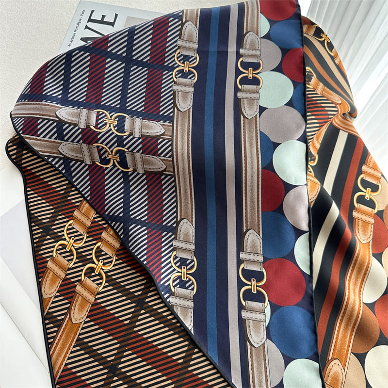 MaraSilk Pure Mulberry Silk Scarf - Triangle Twill MS964
