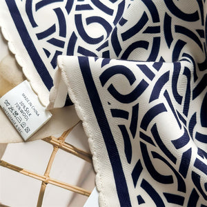 MaraSilk Pure Mulberry Silk-Wool Scarf - Diamond MS812