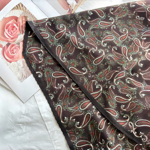 MaraSilk Pure Mulberry Silk-Wool Scarf - Diamond MS812