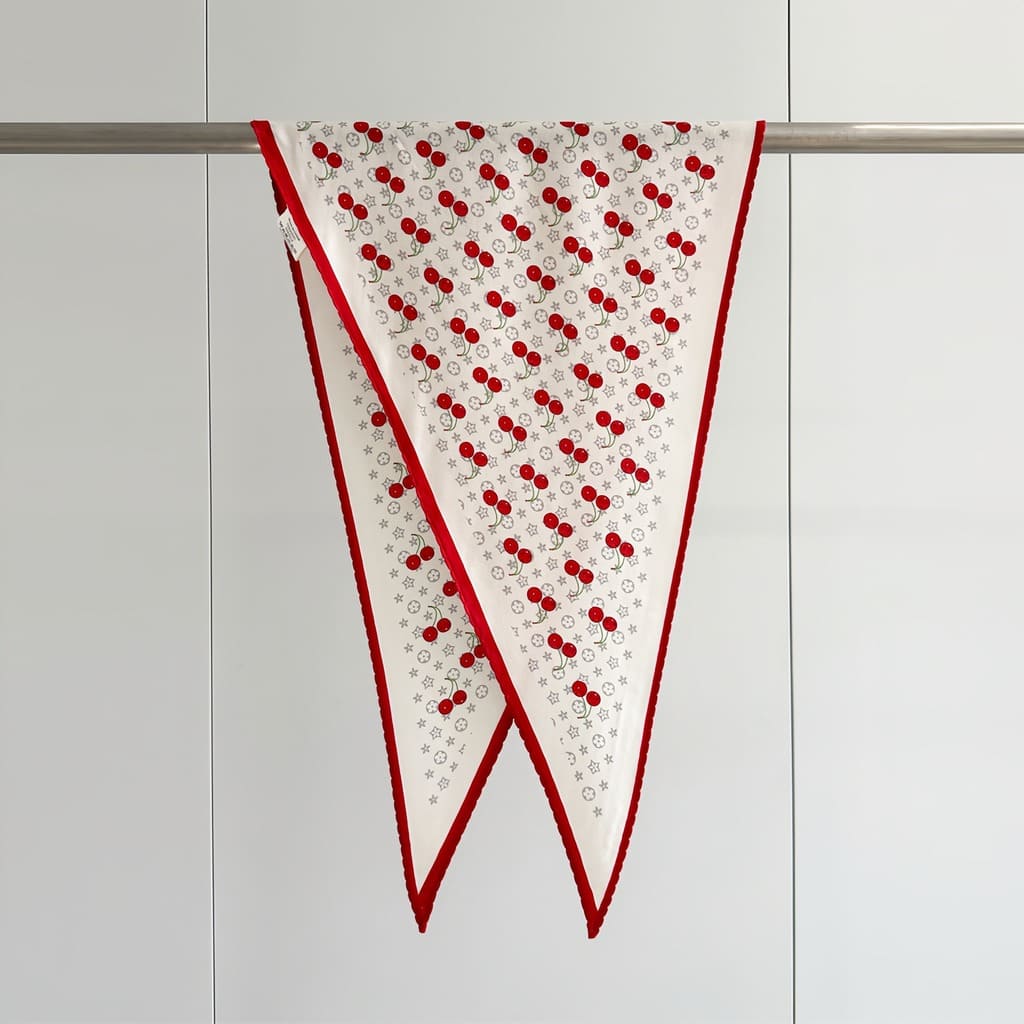 MaraSilk Pure Mulberry Silk-Wool Scarf - Diamond MS813