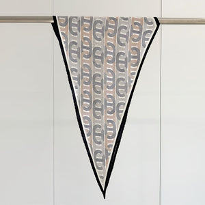 MaraSilk Pure Mulberry Silk-Wool Scarf - Diamond MS813