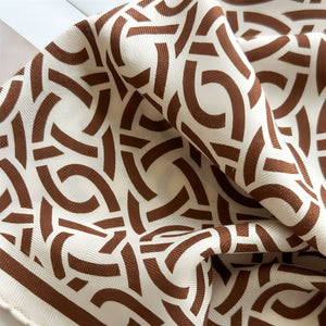 MaraSilk Pure Mulberry Silk-Wool Scarf - Diamond MS813