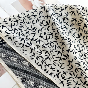 MaraSilk Pure Mulberry Silk-Wool Scarf - Diamond MS813