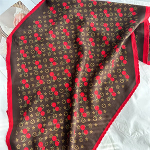 MaraSilk Pure Mulberry Silk-Wool Scarf - Diamond MS813