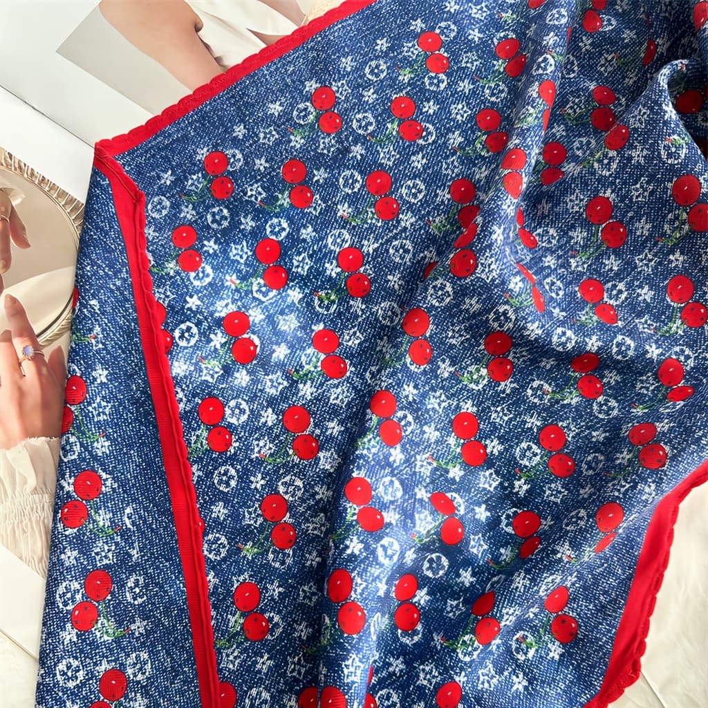 MaraSilk Pure Mulberry Silk-Wool Scarf - Diamond MS813