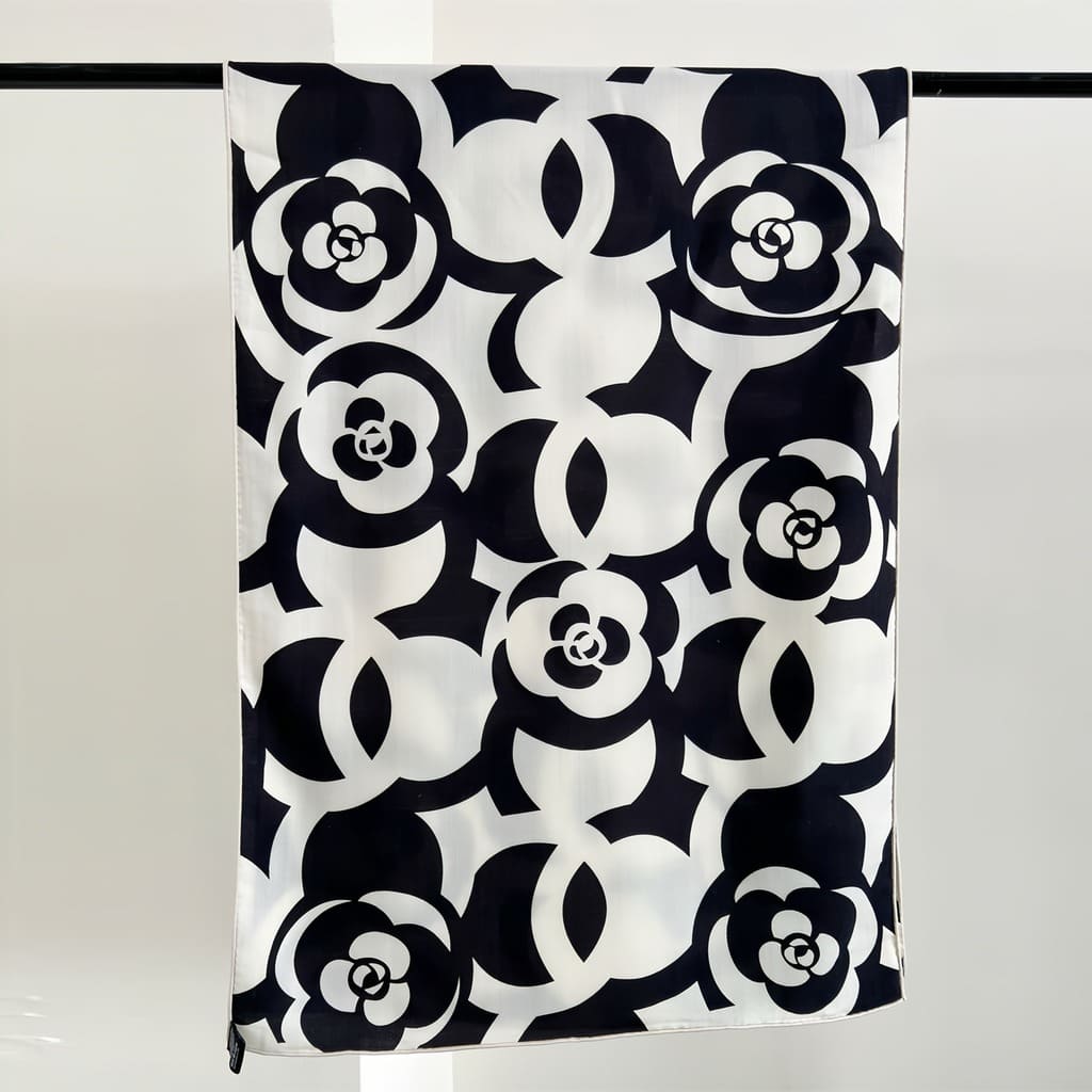 MaraSilk Pure Mulberry Silk-Wool Scarf - Oblong MS826