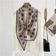 MaraSilk Pure Mulberry Silk-Wool Scarf - Ribbon MS815