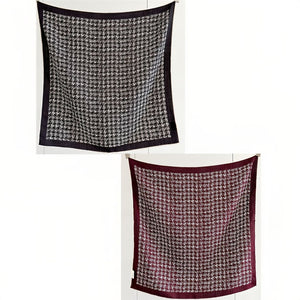 MaraSilk Pure Mulberry Silk-Wool Scarf - Square MS828 25" x 25" MS82805