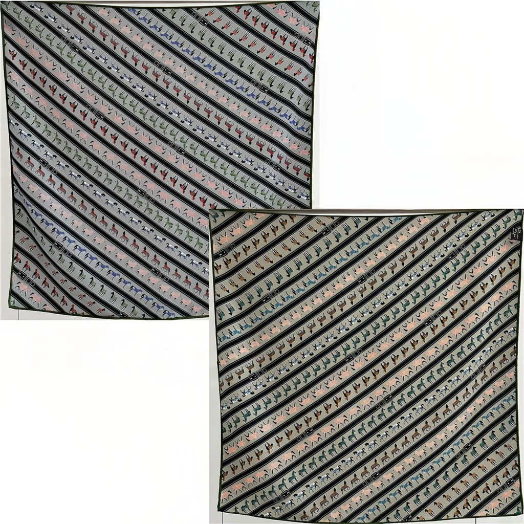 MaraSilk Pure Mulberry Silk-Wool Scarf - Square MS828 25" x 25" MS82802