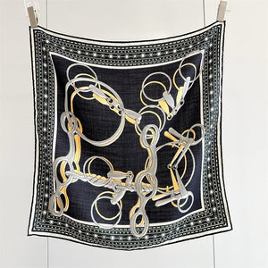 MaraSilk Pure Mulberry Silk-Wool Scarf - Square MS897 25" x 25" MS89704