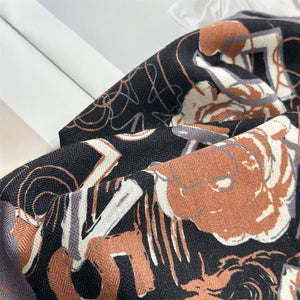 MaraSilk Pure Mulberry Silk-Wool Scarf - Square MS904