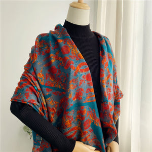 MaraSilk Pure Wool Scarf - Oblong MS818