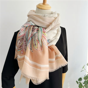 MaraSilk Pure Wool Scarf - Oblong MS819