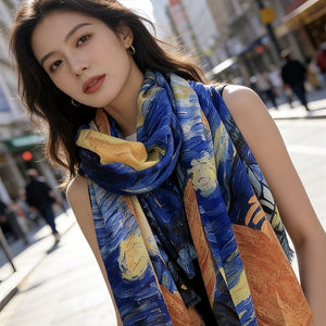 MaraSilk Pure Wool Scarf - Oblong MS820
